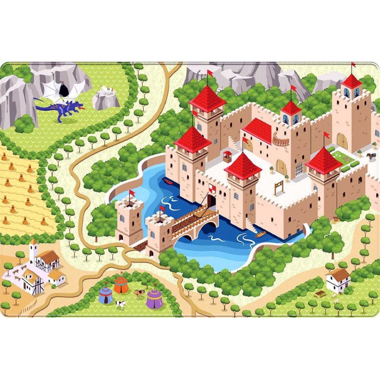 Alfombra infantil Castillo Medieval